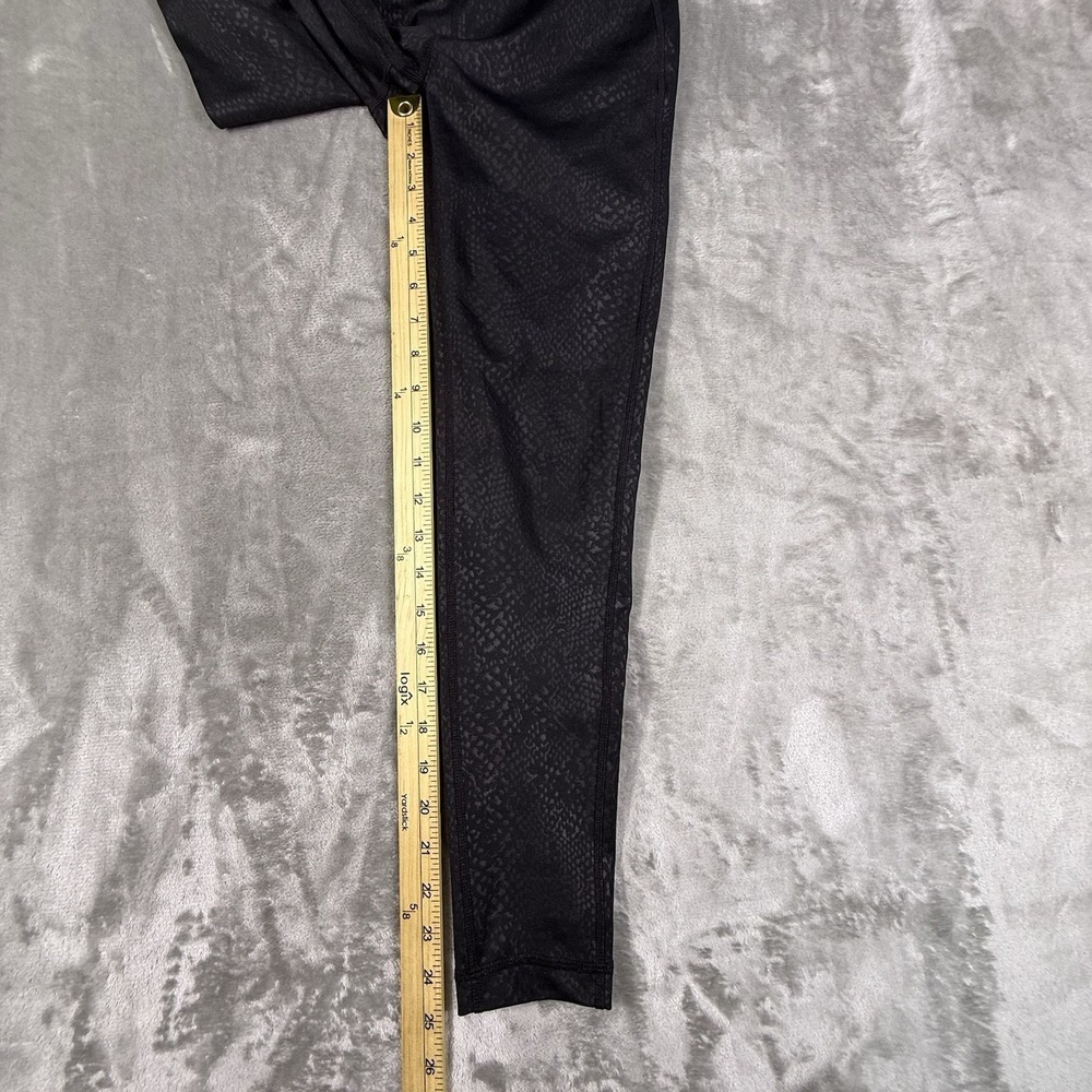 Athleta Leggings Womens XS Black Snake Print Gym Athletic - Picture 9 of 12